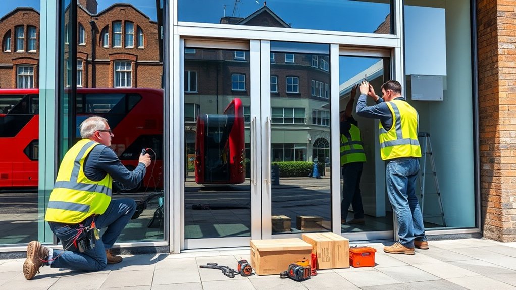 Automatic Door Installation Esher