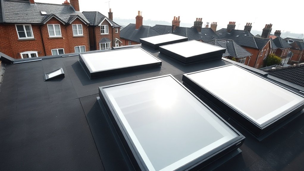 Flat Roof Skylights Esher