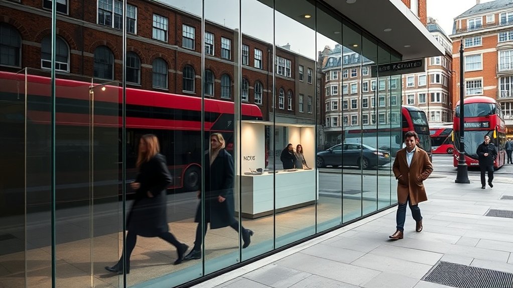 Frameless Glass Shop Fronts Esher