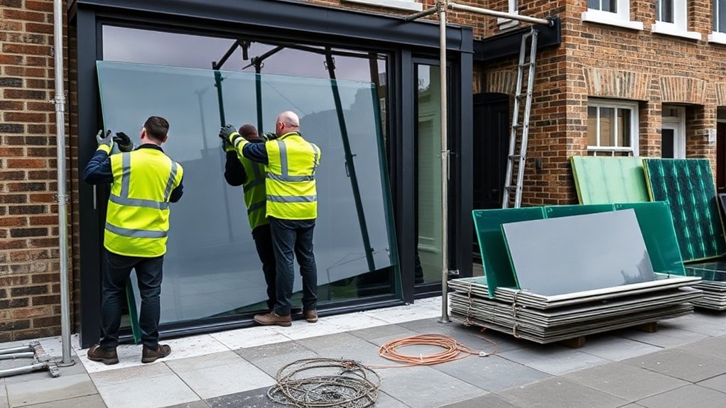 Low-E Glass Installation Esher