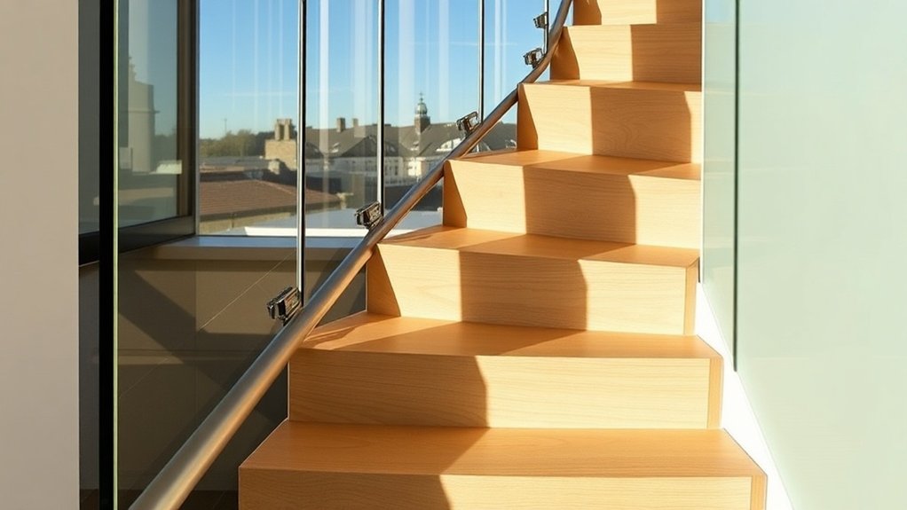 Staircase Glass Panels Esher
