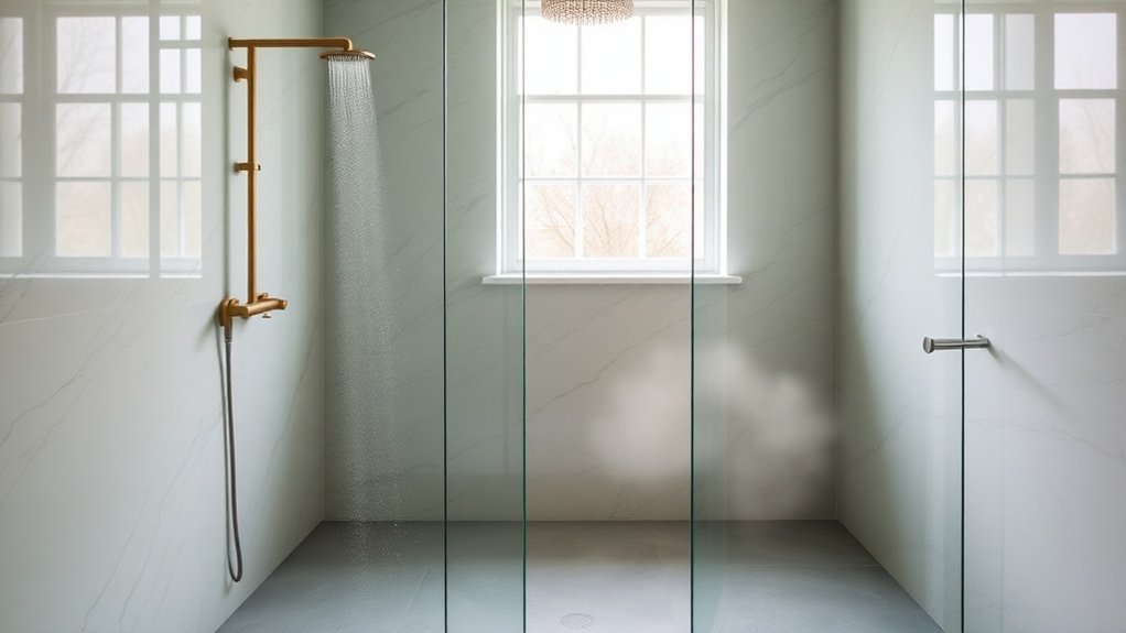 Wet Room Glass Panels Esher